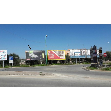 IMPIANTO PUBBLICITARIO 6X3 MT - CIMASA 1T
